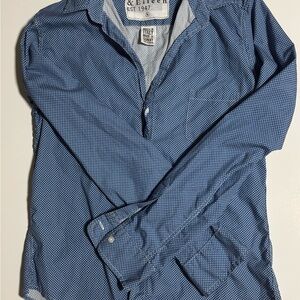 Frank & Eileen Blue long sleeve Dress Shirt